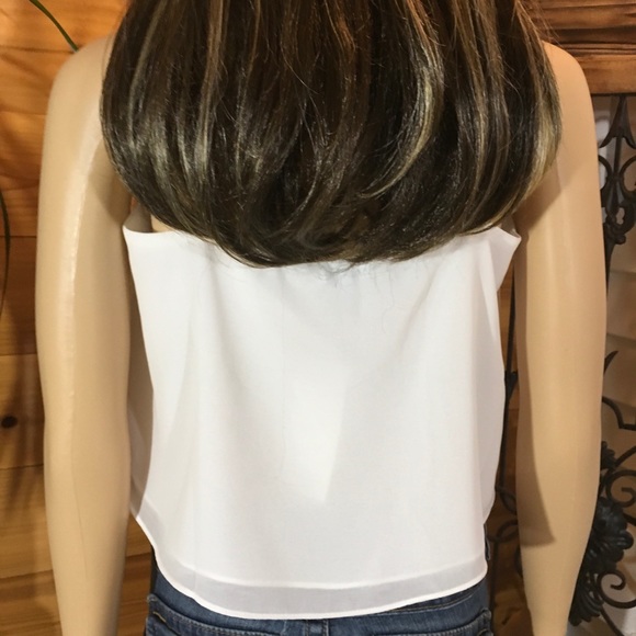 LINED CROPED TANK black available - Picture 5 of 7